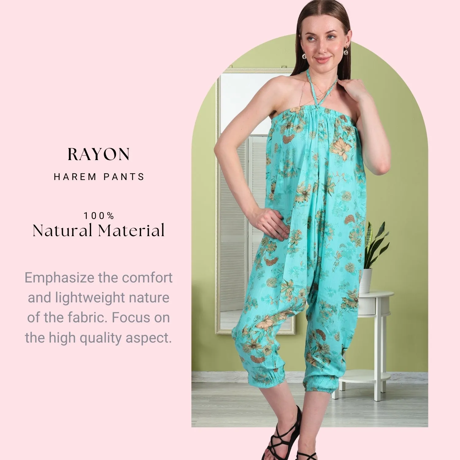 Women's Boho Harem Pants – Stylish And Beach Wear