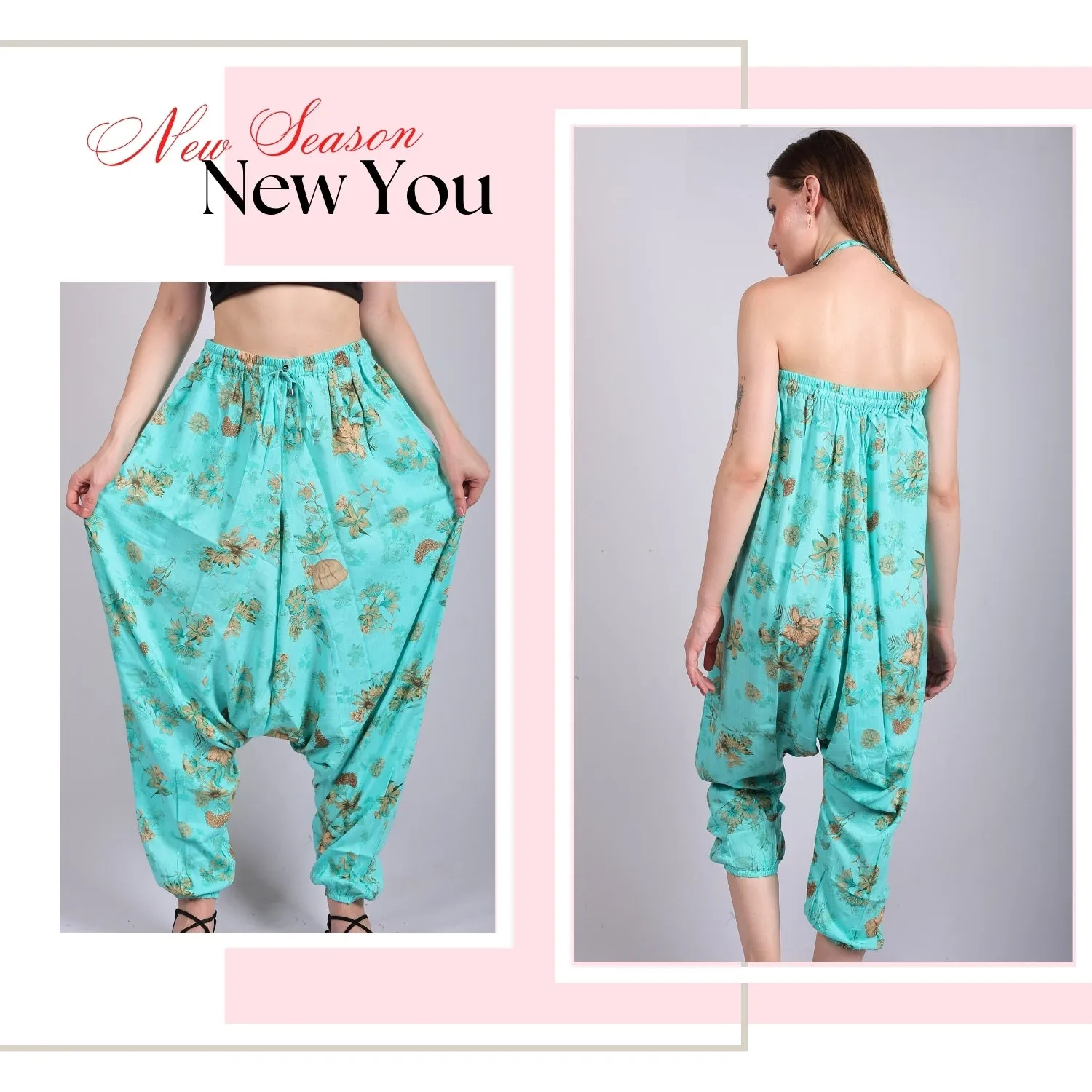 Women's Boho Harem Pants – Stylish And Beach Wear